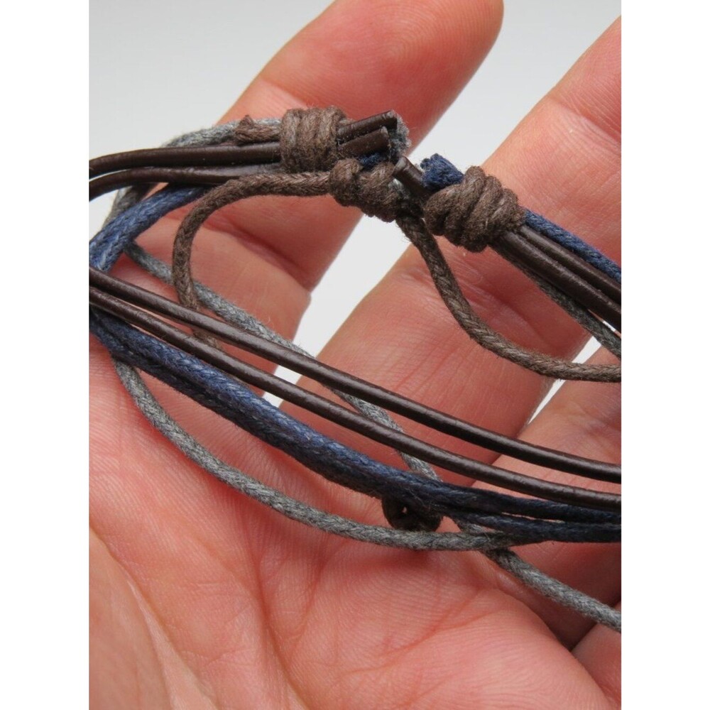 Leather Canvas Fashion Bracelet